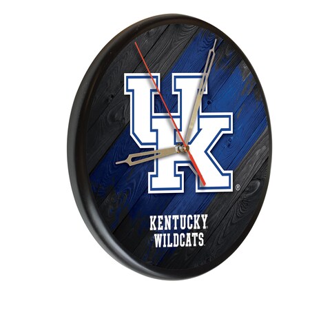 University Of Kentucky 13 Solid Wood Clock